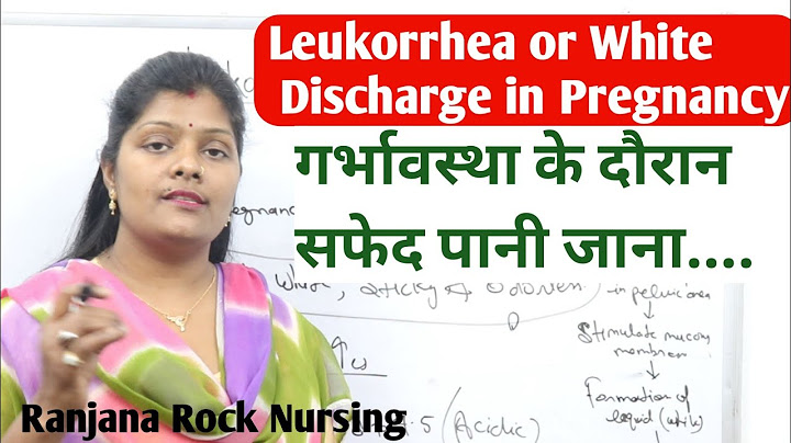 Is it normal to have a white discharge during pregnancy