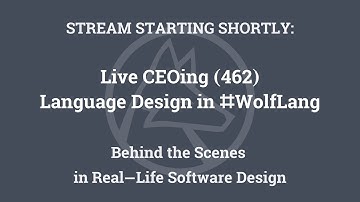 Live CEOing Ep 462: Language Design in Wolfram Language [Trees, WFR Functions & More]