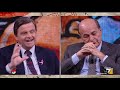 Pier Luigi Bersani si confronta con Carlo Calenda, candidato con Pd alle elezioni europee