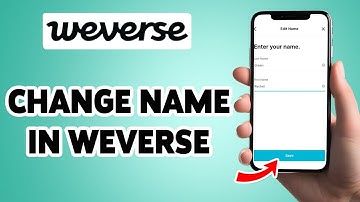 How To Change Name In Weverse 2025 | Edit Profile Name In Weverse Account | Weverse App