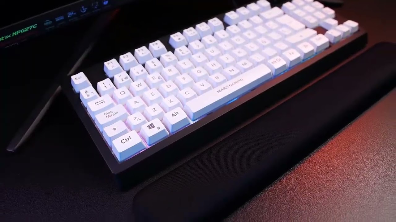 Clavier TKL RGB MARS GAMING MKAX 