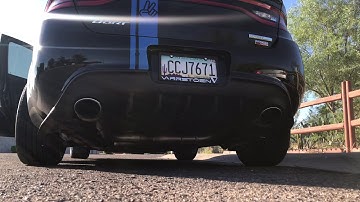 2013 Dodge Dart 3’ Straight Pipe Start Up