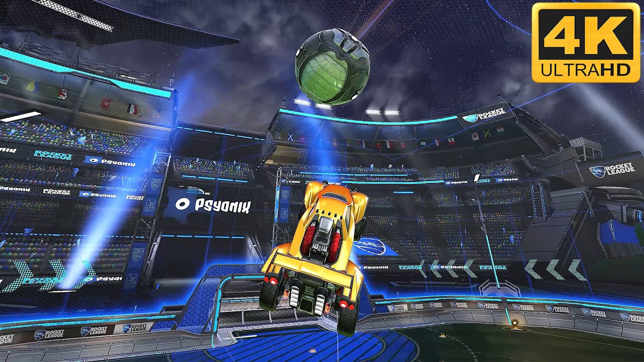 Grand Champion Gameplay in 4K (Rocket League)