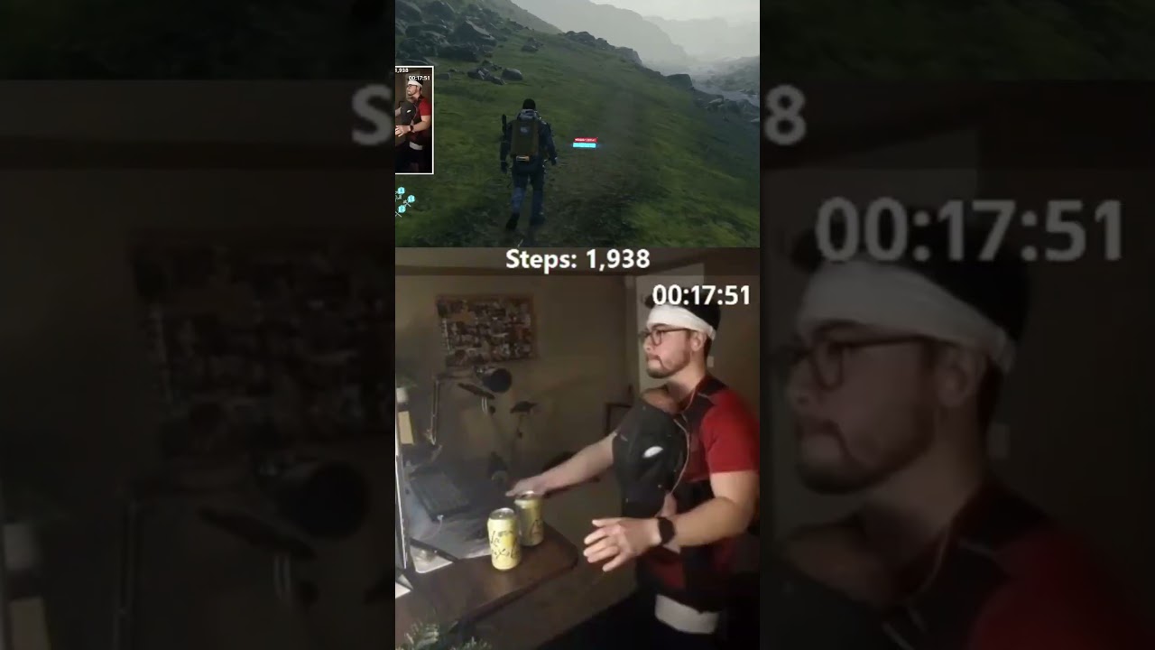 Прогулка по Death Stranding с младенцем 