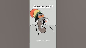Jamaican mosquito! 🤣 (best animation memes) #shorts