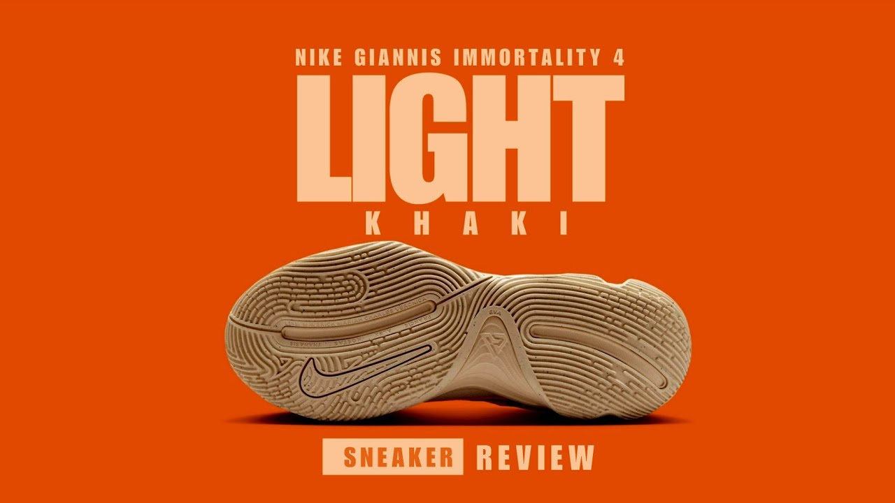 Nike Giannis Immortality 4 Light Khaki 2025 ? | Cleanest  display picture 1