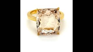 Imperial Topaz 14.39ct Solid 22K Yellow Gold Ring Imperial Topaz 14.39ct Solid 22K Yellow Gold Ring