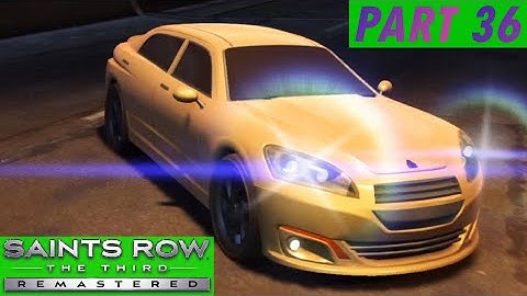 the saints CUSTOM CAR (BLADE SUPER CAR)! - Saints Row The Third Remastered Part 36 Walkthrough
