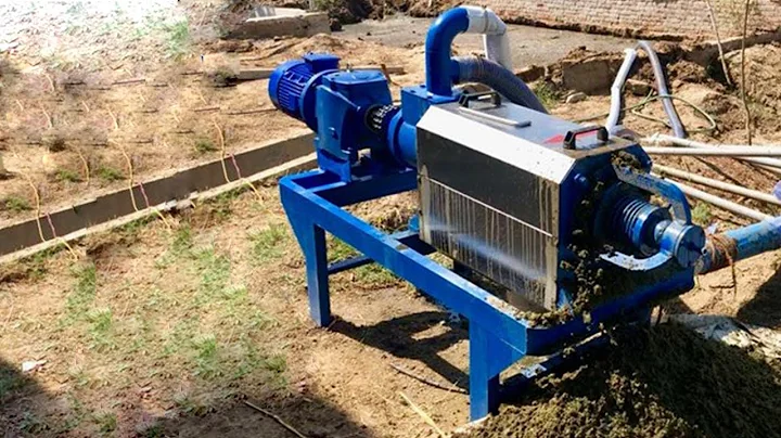 Cow Dung Dewatering Machine for Manure | Call Now - 7829055044