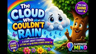 ☁️ The Cloud Who Couldn't Rain | Kids Story About Courage, Feelings & Letting Go 🌈