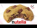 You Will Love These NUTELLA Stuffed CHOCOLATE Chip COOKIES!