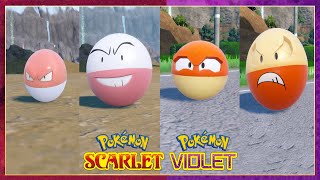 Pokemon Scarlet & Violet How To Evolve Voltorb Into Electrode & Forms