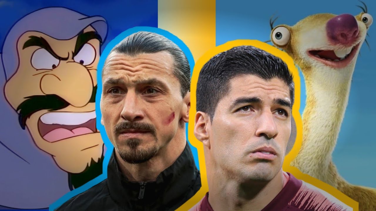 What cartoon do soccer players look like?