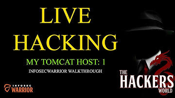 LIVE Hacking | My Tomcat Host: 1 | Infosecwarrior Walkthrough | Vulnhub Walkthrough