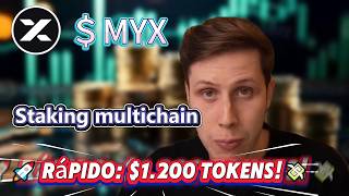 Otimize seu farming: stake $MYX em MYX Finance e aumente