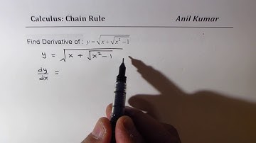 Understand Concept of Chain Rule to Find Derivative of Composite Function