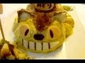 How to Make Totoro Catbus Cake ねこバスケーキの作り方 Recipe
