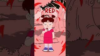 Eat Your Apple 🍎 Red Red Red  #shorts  #kidssong