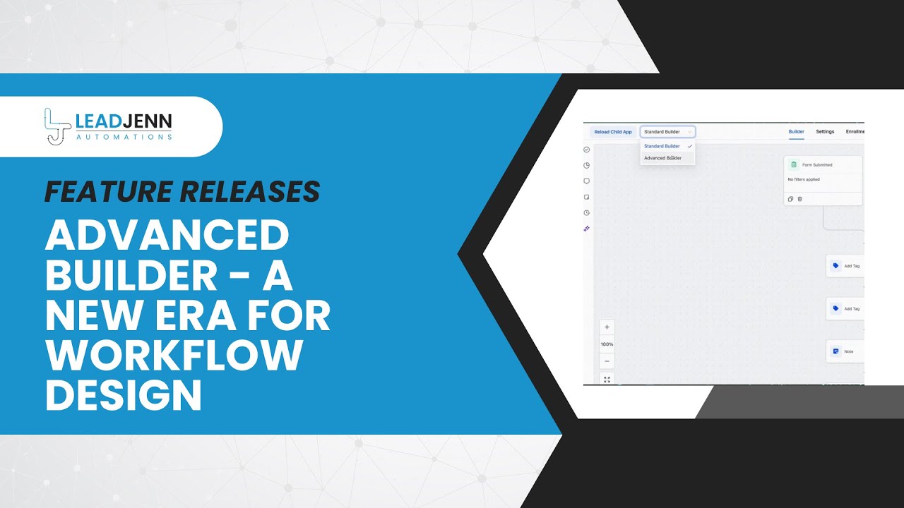 Advanced Builder - A New Era for Workflow Design - YouTube