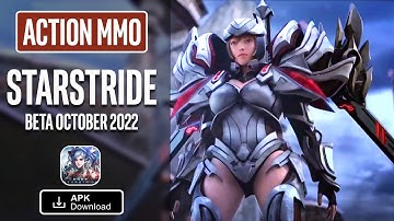 STARSTRIDE Gameplay Android New BETA - ACTION MMORPG