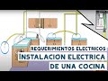 Como hacer la instalacion electrica de una cocina (Kitchen Installation). Video #65