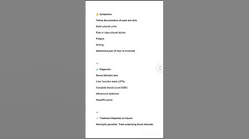 🟡 Understanding Jaundice A Nursing Perspective