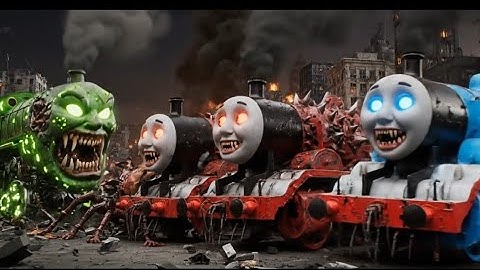 Thomas Spider vs Train Eater – Epic Monster Battle!