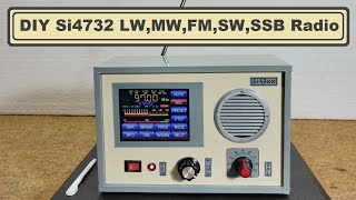 DIY Si4732 LW,MW,SW,SSB Radio with 2.8 inch touch TFT display