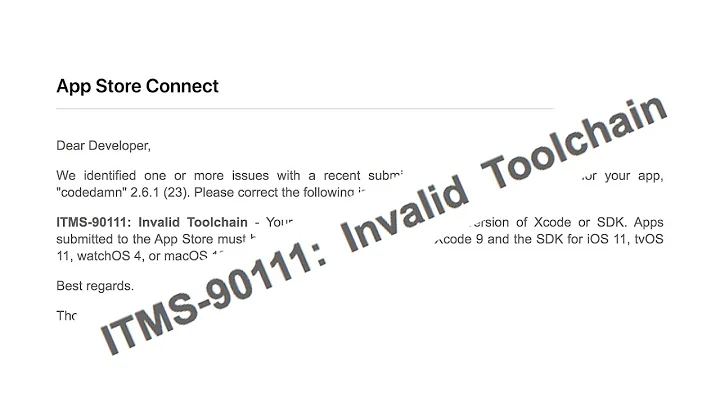 "Invalid Toolchain" - How to publish apps on App Store using beta software?