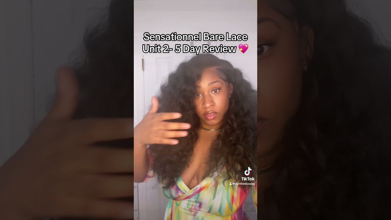 Sensationnel Bare Lace Unit 2- 5 Day Review… Curly Hair becomes BIGGER! 