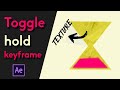 How to Create Texture with Toggle Hold Keyframe