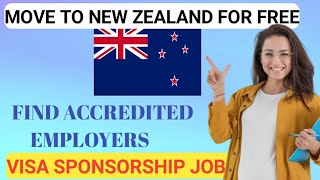 How to find job sponsors and accredited employers in New Zealand 2024