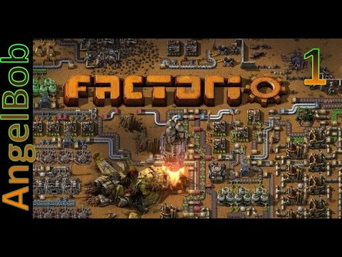 Видео: Factorio№1 (AngelBob+Солянка)600% Прохождение (Начало)