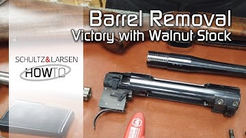 Schultz & Larsen "How To" - Barrel Removal - Victory Walnut Stock