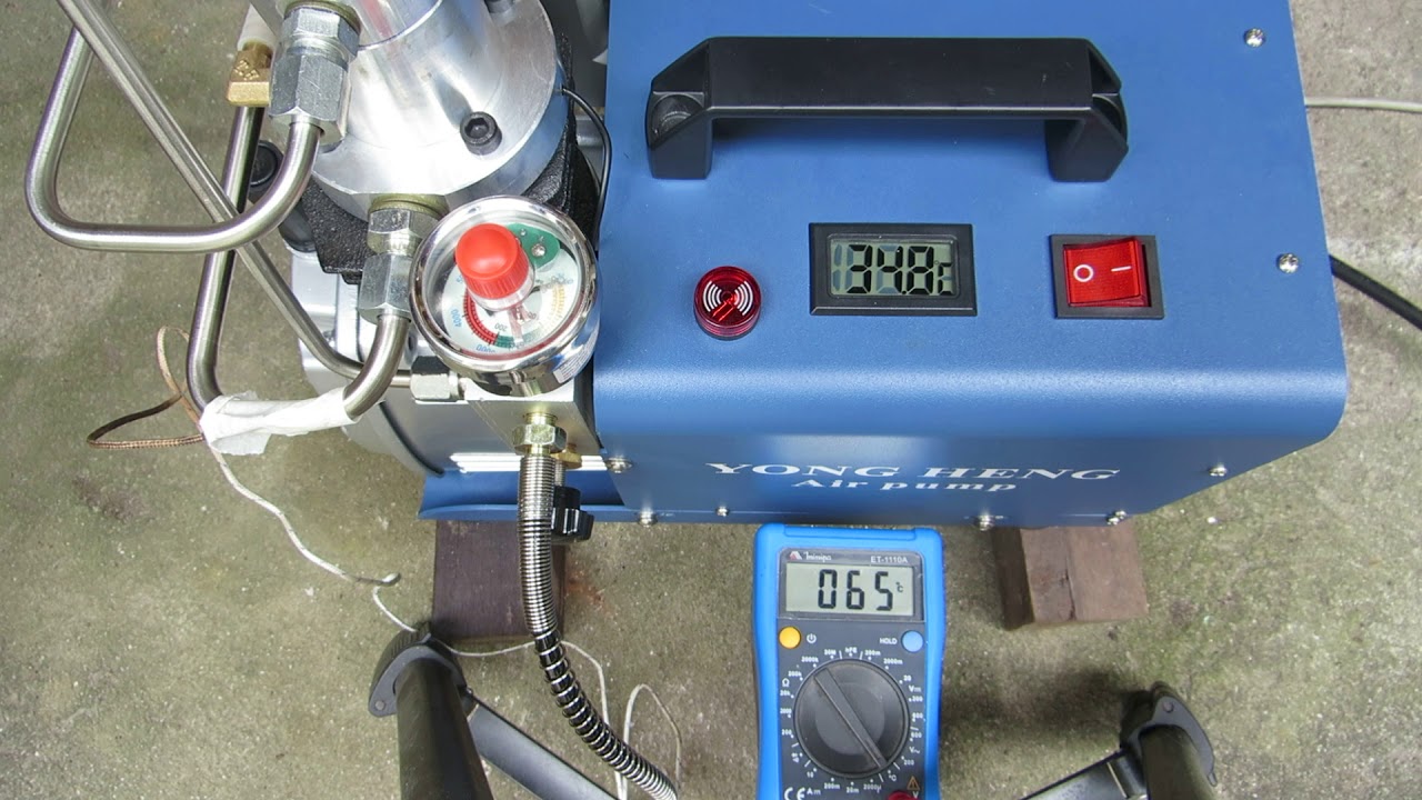 High Pressure Compressor YH QB01 Temperatura 1º e 2º estágio YouTube