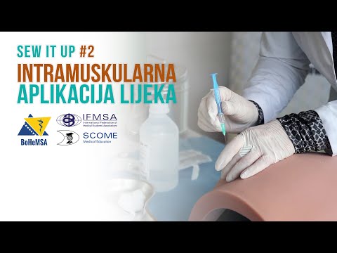 Video: Kako dati intramuskularne injekcije (sa slikama)