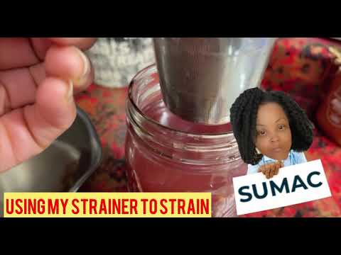 High In Vitamin C “SUMAC” How to make a Tea 🫖 Drink 🥤 with Sumac 🌿 Very Beneficial 👏🏽