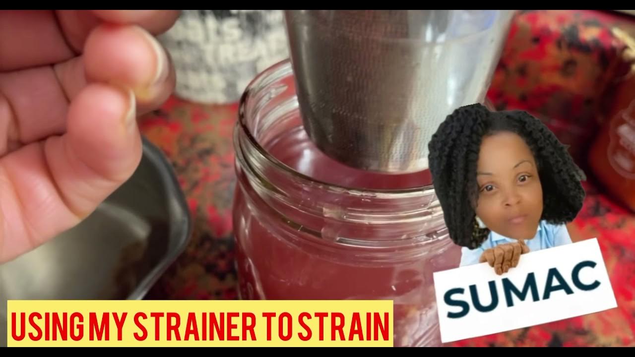 High In Vitamin C “SUMAC” How to make a Tea 🫖 Drink 🥤 with Sumac 🌿 Very