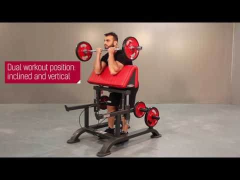 1HP213 - Adjustable standing curl bench