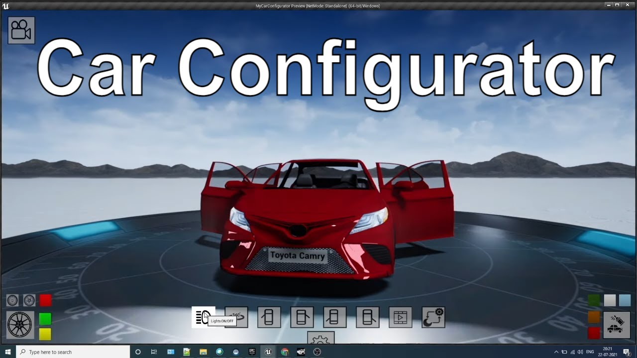 Toyota Camry | Digital Showroom | Automotive Configurator | Car ...