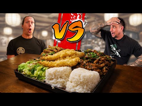 PRO EATER vs FIRST TIMER – 7LB BENTO BOX FOOD CHALLENGE
