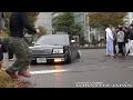豪快入場!あわや大惨事!? Y32シーマ 亀る - StanceNation - Lowered Car FAILS スタンスネーション 2015【搬入動画】