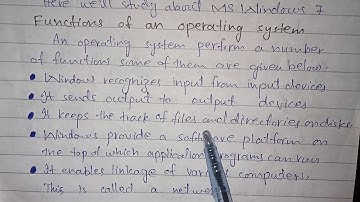 Class 6 | Computer | Chapter 2 | Working of windows | By Excel School