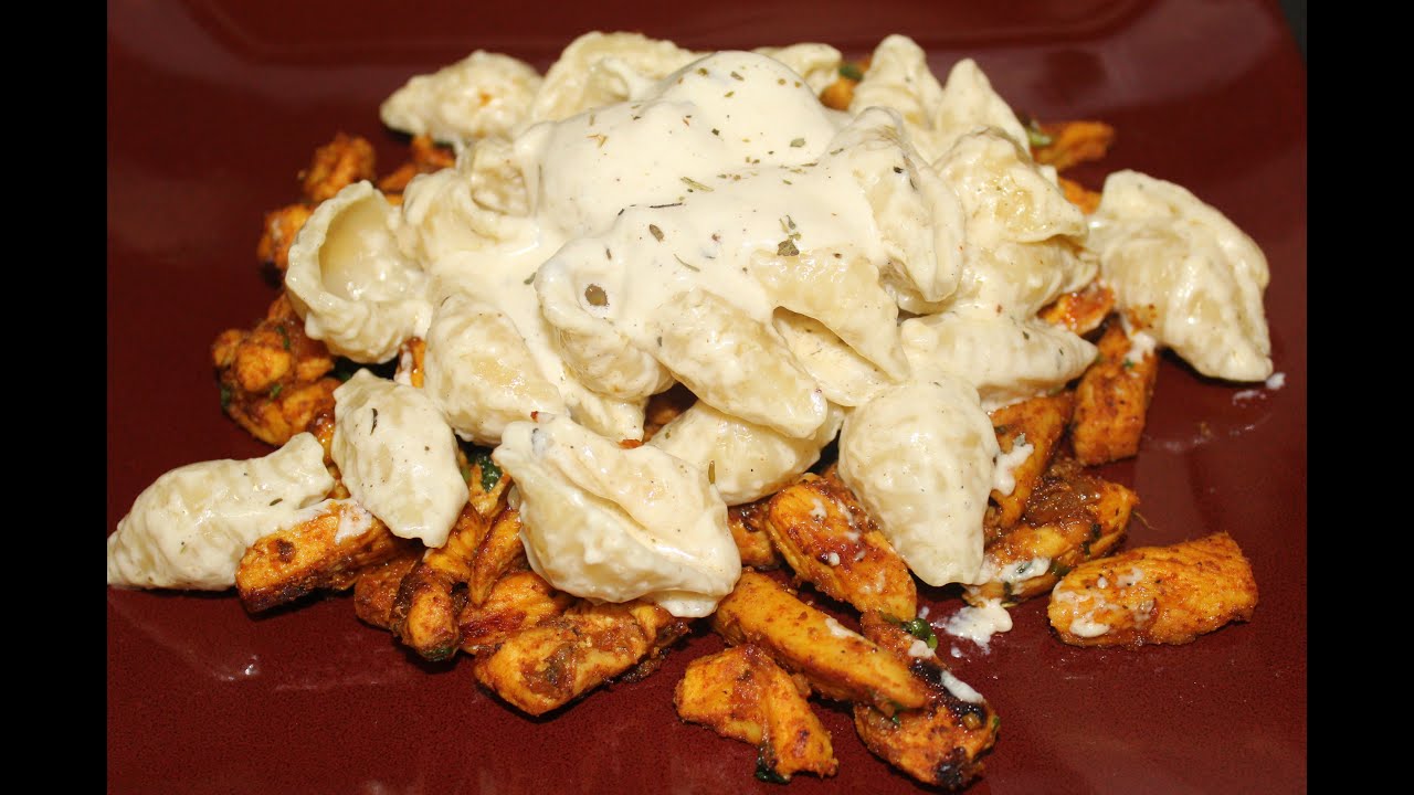 ALFREDO CHICKEN PASTA DELICIOUS HOMEMADE ALFREDO SAUCE ALFREDO