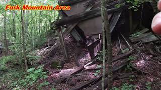 New River TN,  Fork Mountain Area and Mining Remains   July 03 2022