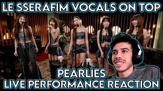 Download Lagu LE SSERAFIM (르세라핌) 'Pearlies (My oyster is the world)' REACTION | THEIR VOCALS ARE SO UNDERRATED MP3