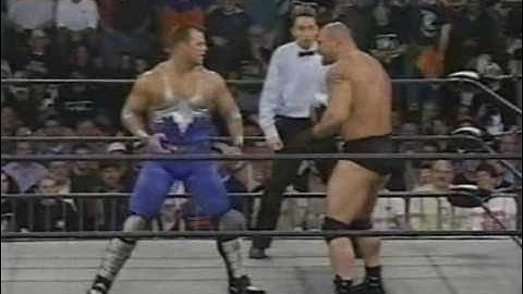 WCW Thunder: February 12th 1998: Goldberg vs. Glacier