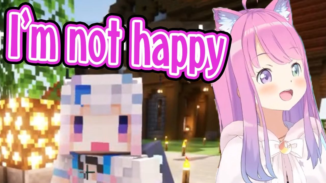 Amane Kanata makes Princess Luna a Tsundere【Hololive/Minecraft/Himemori Luna/May 8, 2023/Eng sub】