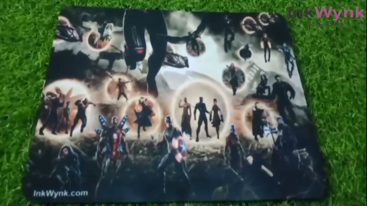 video Avengers Endgame Printed Premium Quality Mousepad