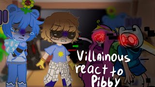 Villainous react to Pibby [Español] 9/